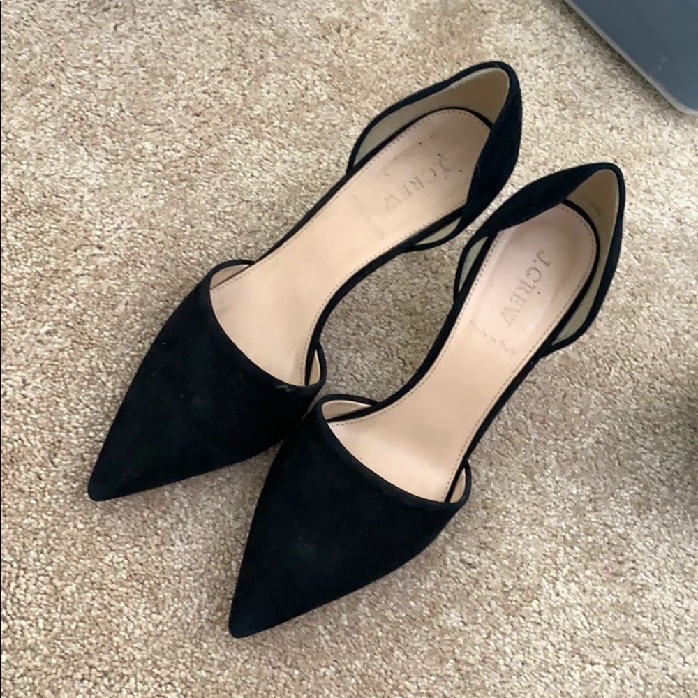 J.Crew black heels
